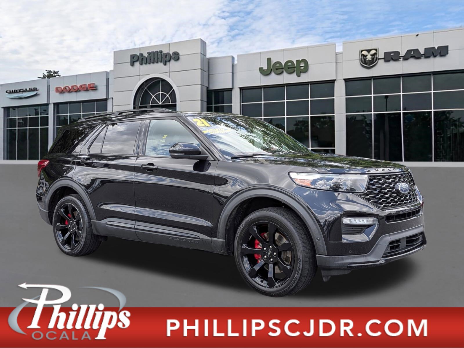 Used 2021 Ford Explorer ST w/ Equipment Group 401A AWD/4WD image 1