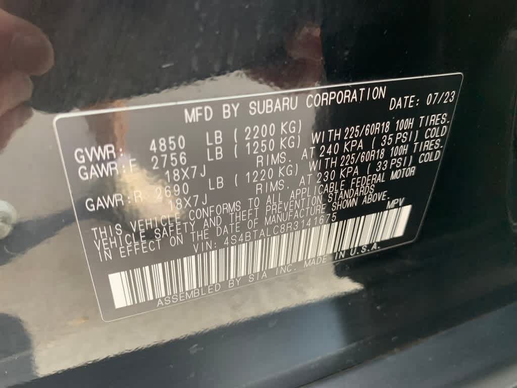 Used 2024 Subaru Outback Onyx Edition AWD/4WD image 28