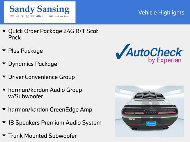 Used 2020 Dodge Challenger R/T Scat Pack w/ Dynamics Package RWD image 7