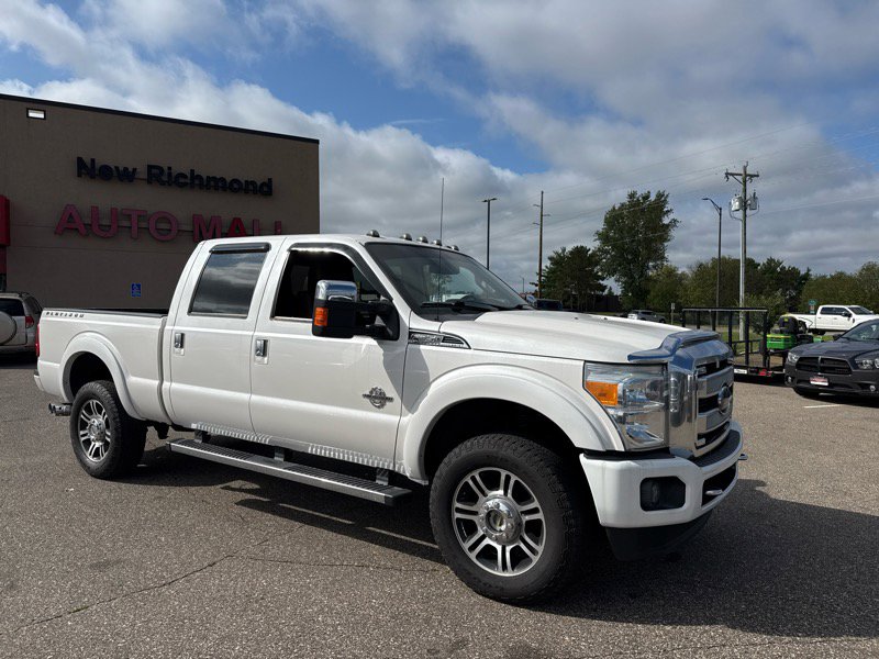 Used 2016 Ford F350 Platinum w/ Snow Plow Prep Package image 7