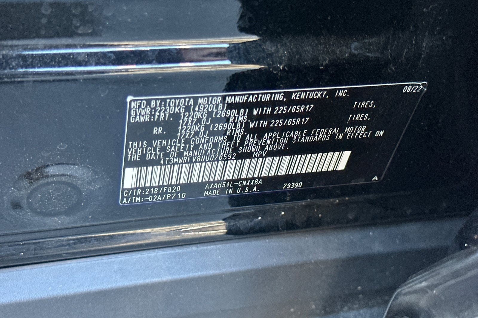 Used 2022 Toyota RAV4 LE image 53