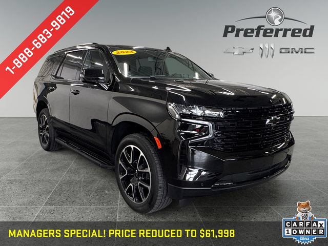 Certified 2023 Chevrolet Tahoe RST w/ Luxury Package AWD/4WD image 1