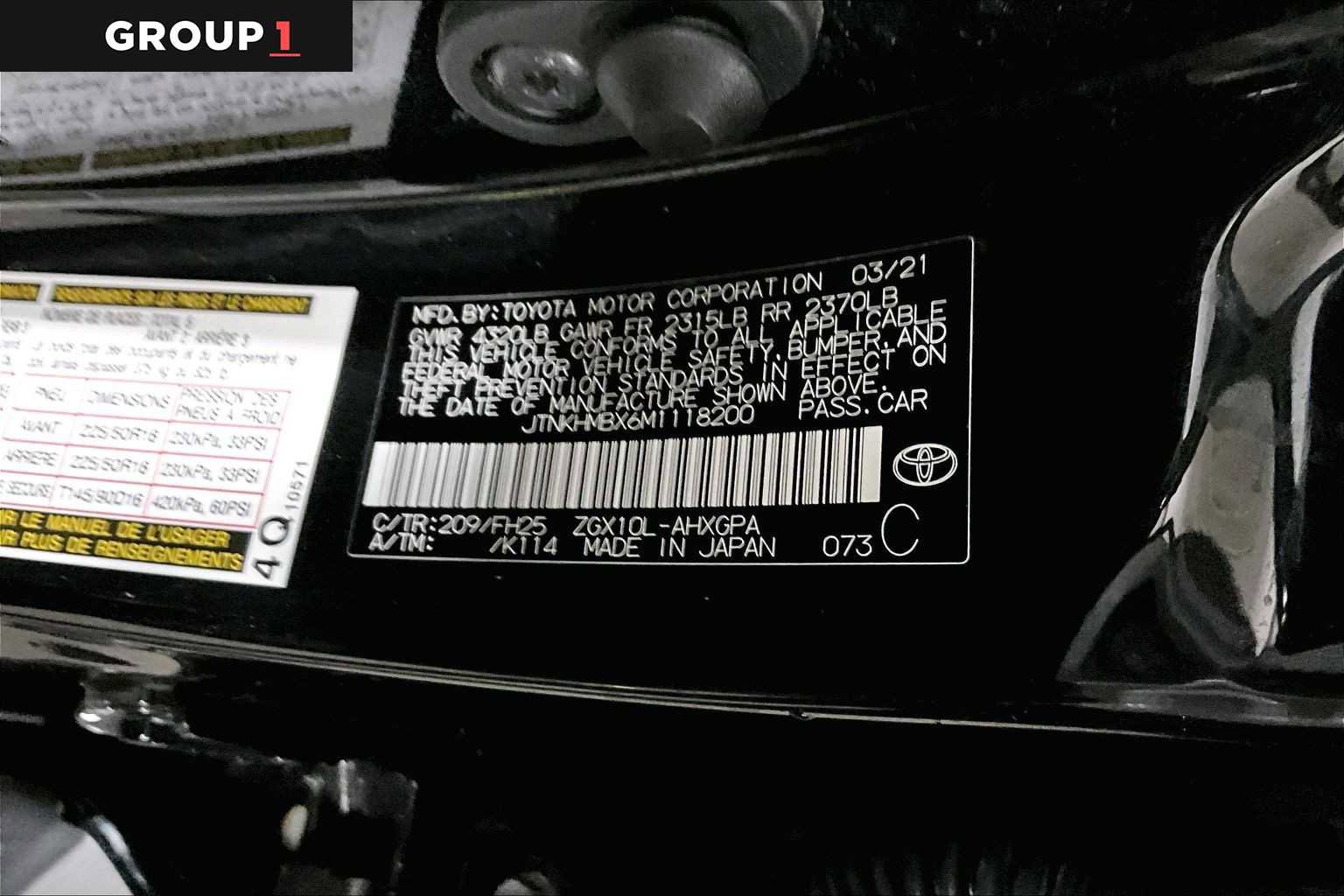 Certified 2021 Toyota C-HR Nightshade image 37