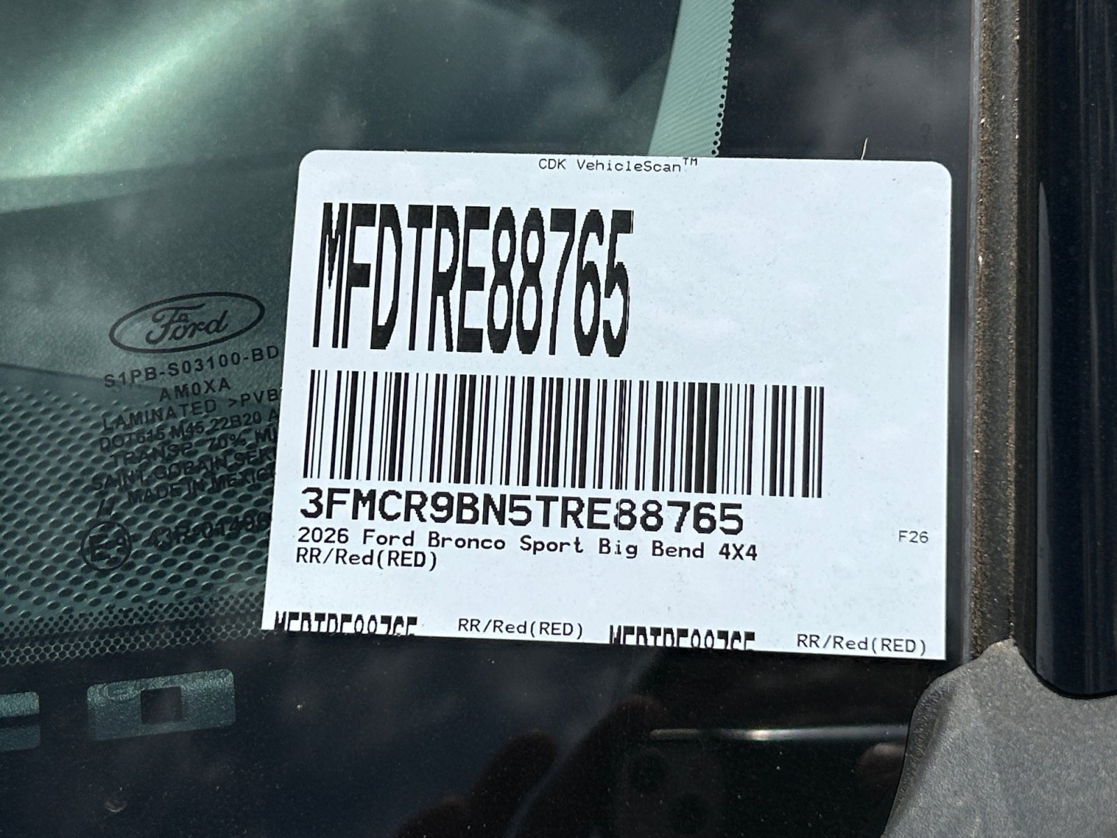 New 2026 Ford Bronco Sport Big Bend AWD/4WD image 31