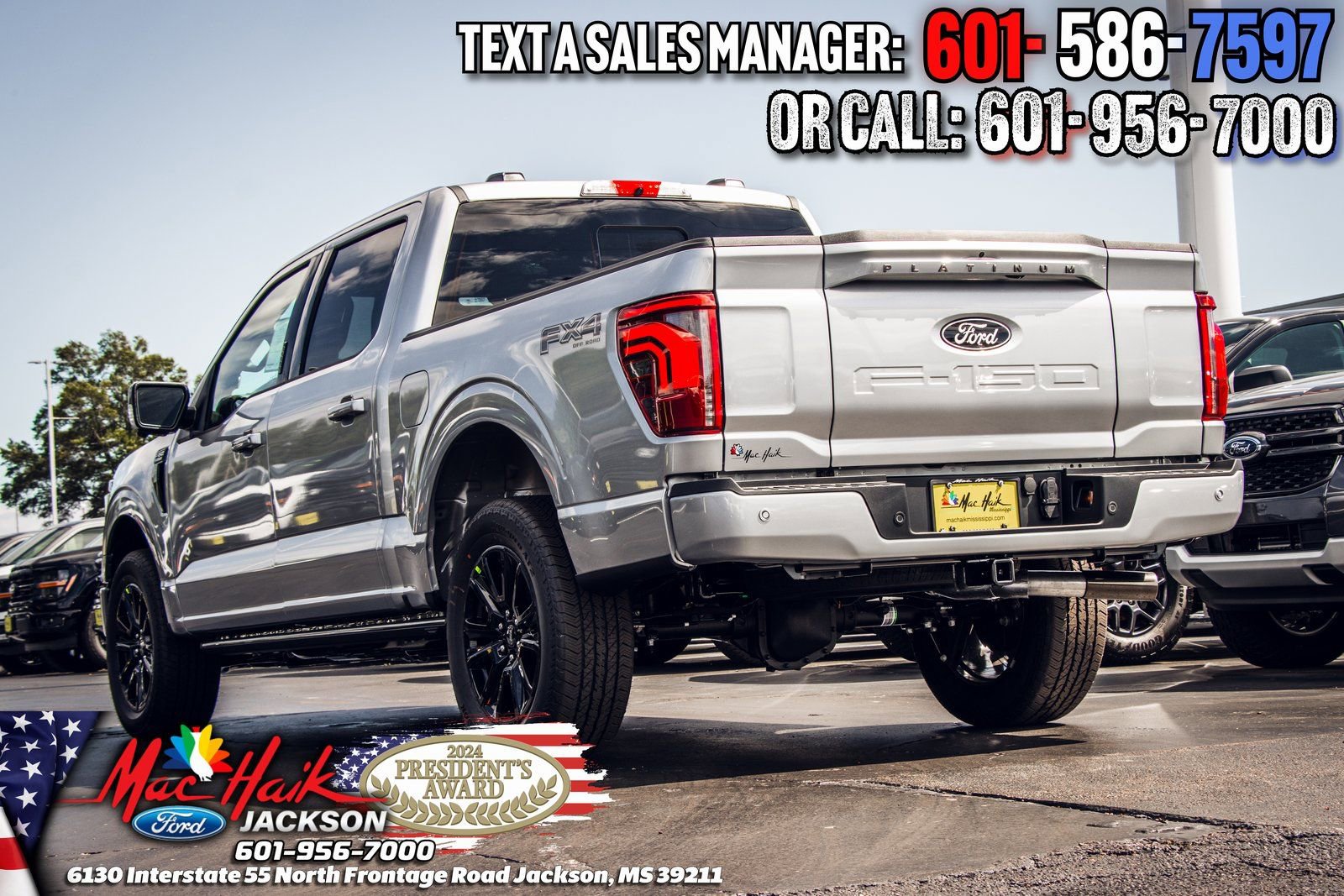 New 2025 Ford F150 Platinum w/ Equipment Group 702A High image 33
