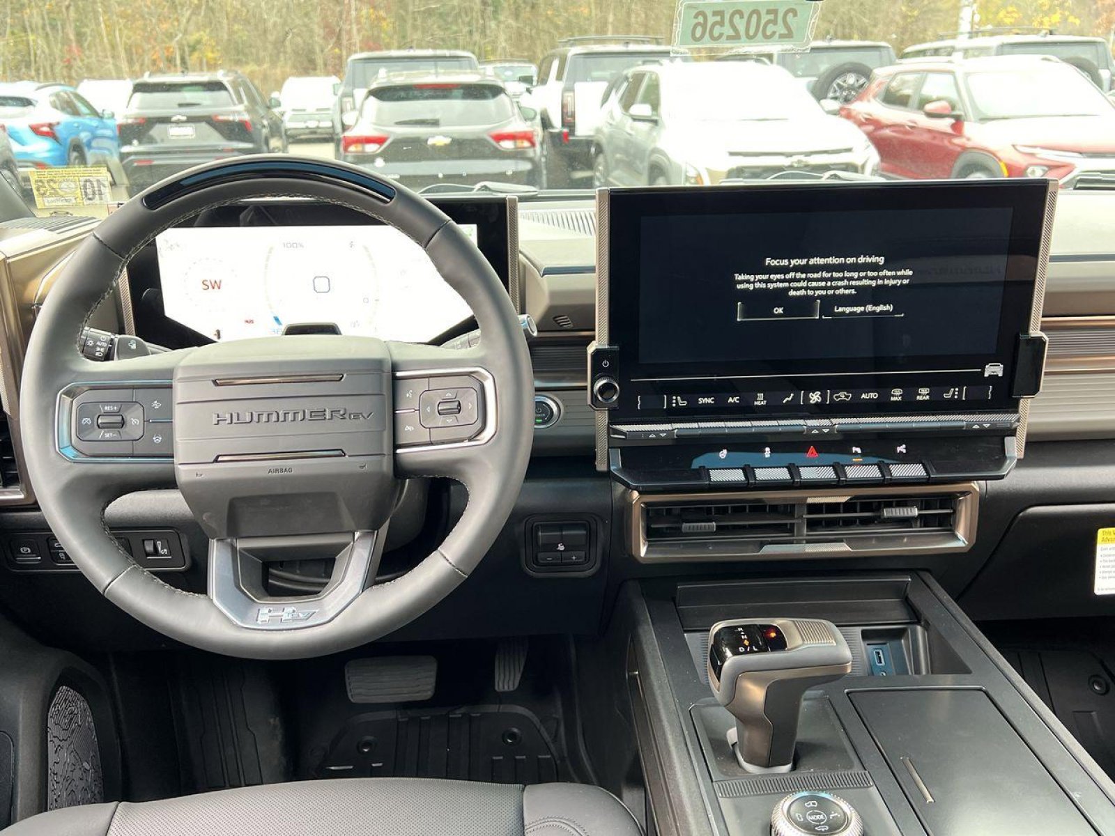 New 2025 GMC Hummer EV 3X w/ LPO, Roof Cross Rail Package image 17