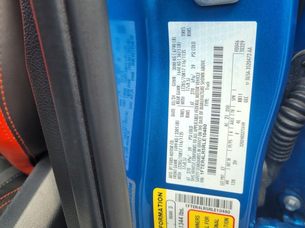 Certified 2024 Ford Ranger Raptor AWD/4WD image 17