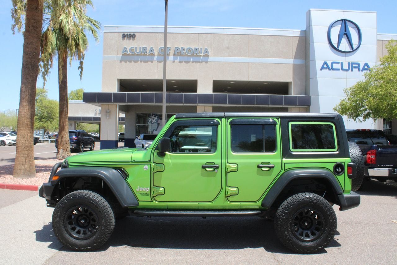 Used 2018 Jeep Wrangler Unlimited Sport S AWD/4WD image 2