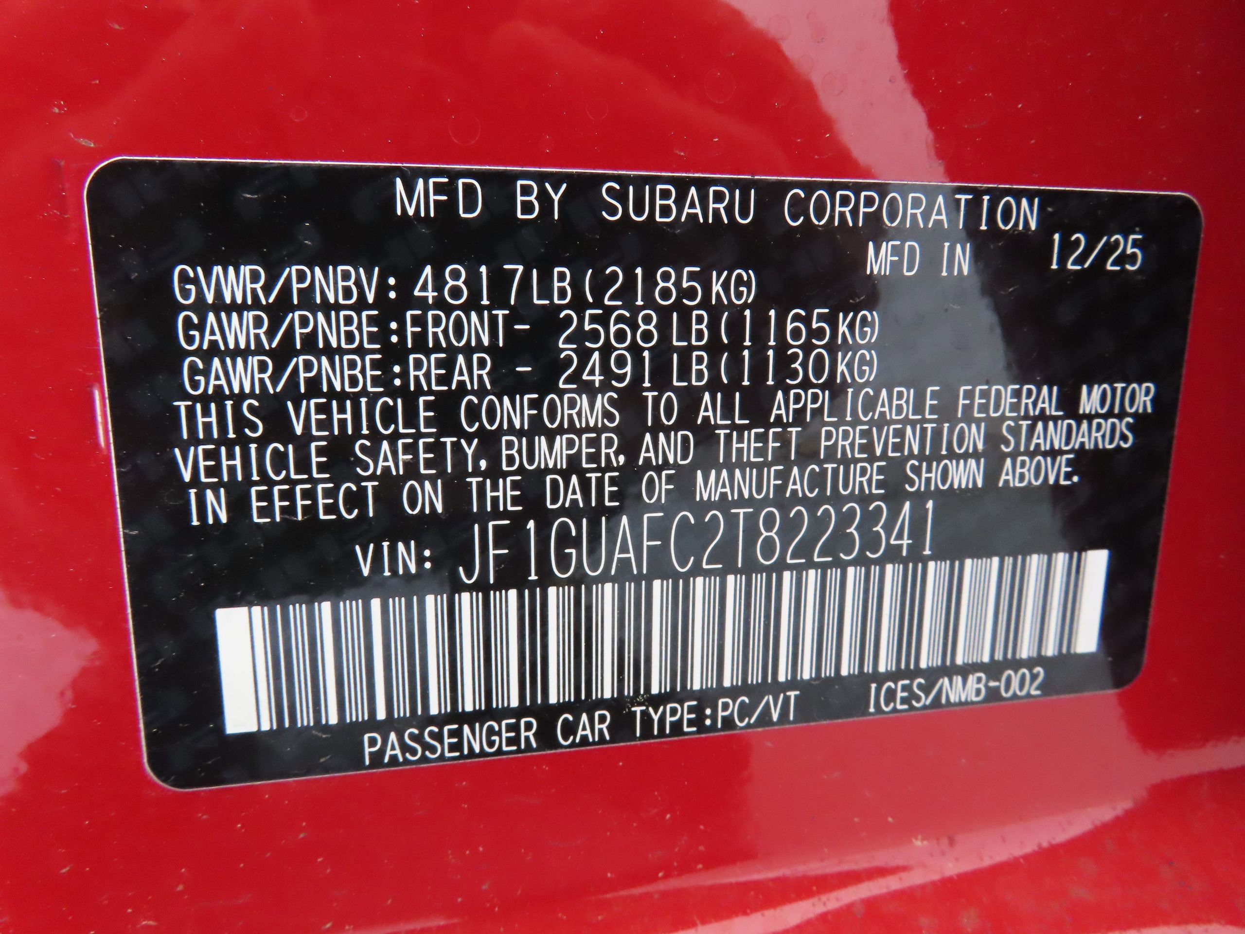 New 2026 Subaru Impreza 2.0i Sport AWD/4WD image 28