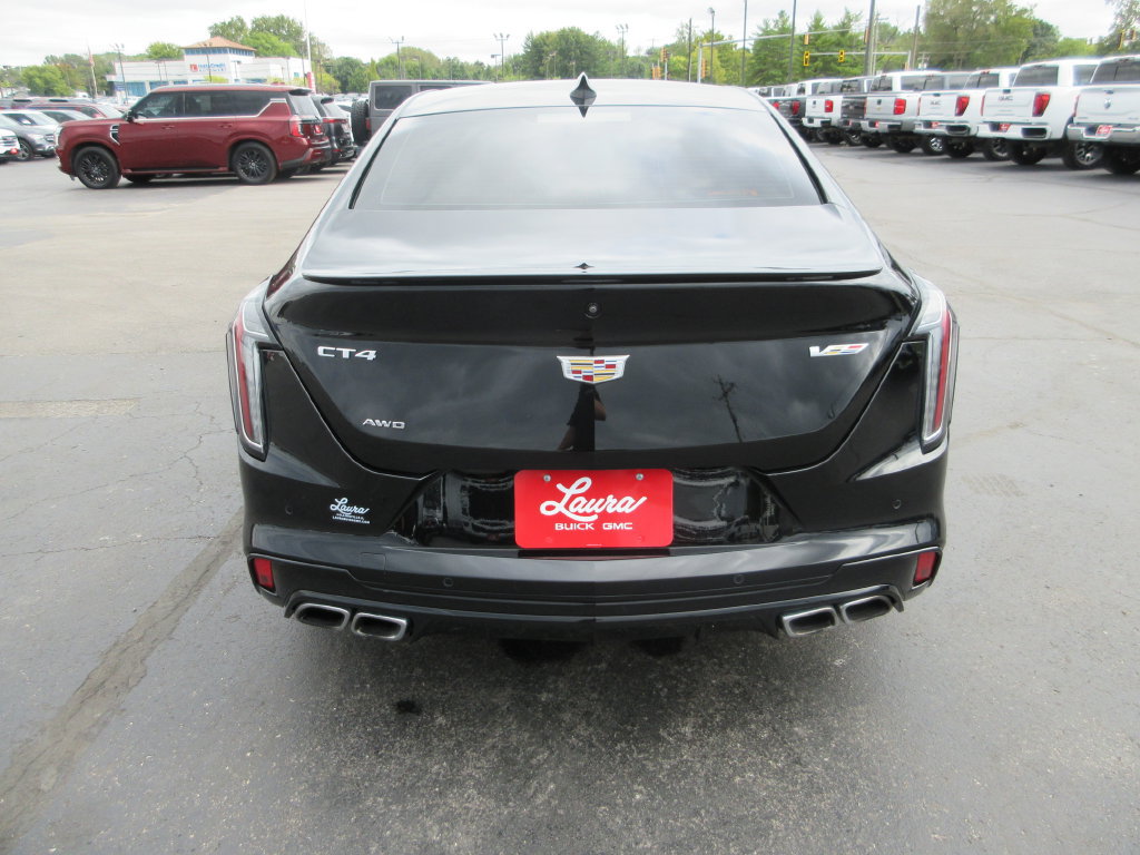 Certified 2021 Cadillac CT4 V w/ Technology Package AWD/4WD image 7