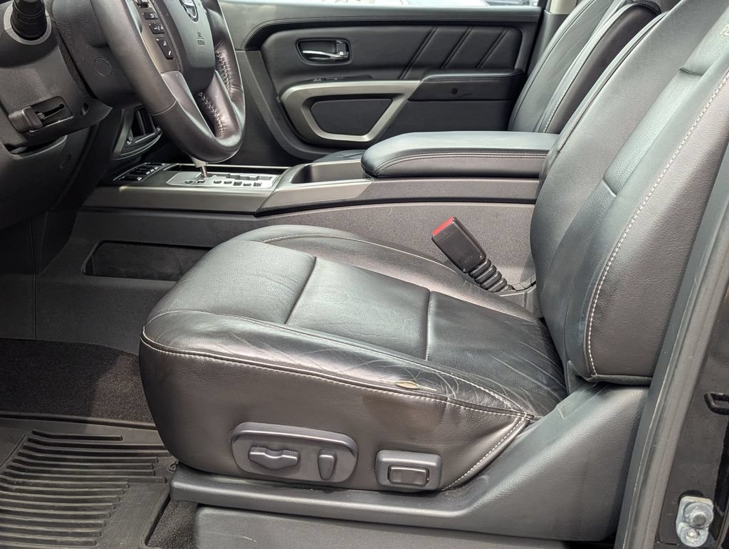 Used 2015 Nissan Armada Platinum w/ 2nd Row Captain Seat Package AWD/4WD image 11