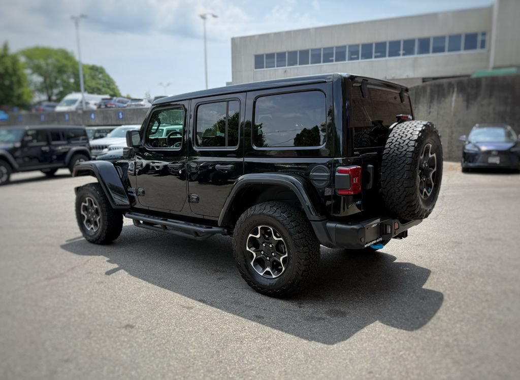 Used 2021 Jeep Wrangler Unlimited Rubicon 4xe w/ Steel Bumper Group AWD/4WD image 12