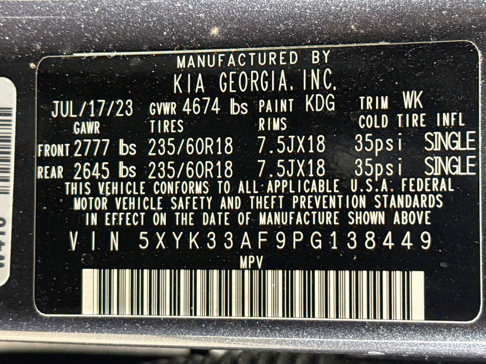Used 2023 Kia Sportage EX FWD image 38