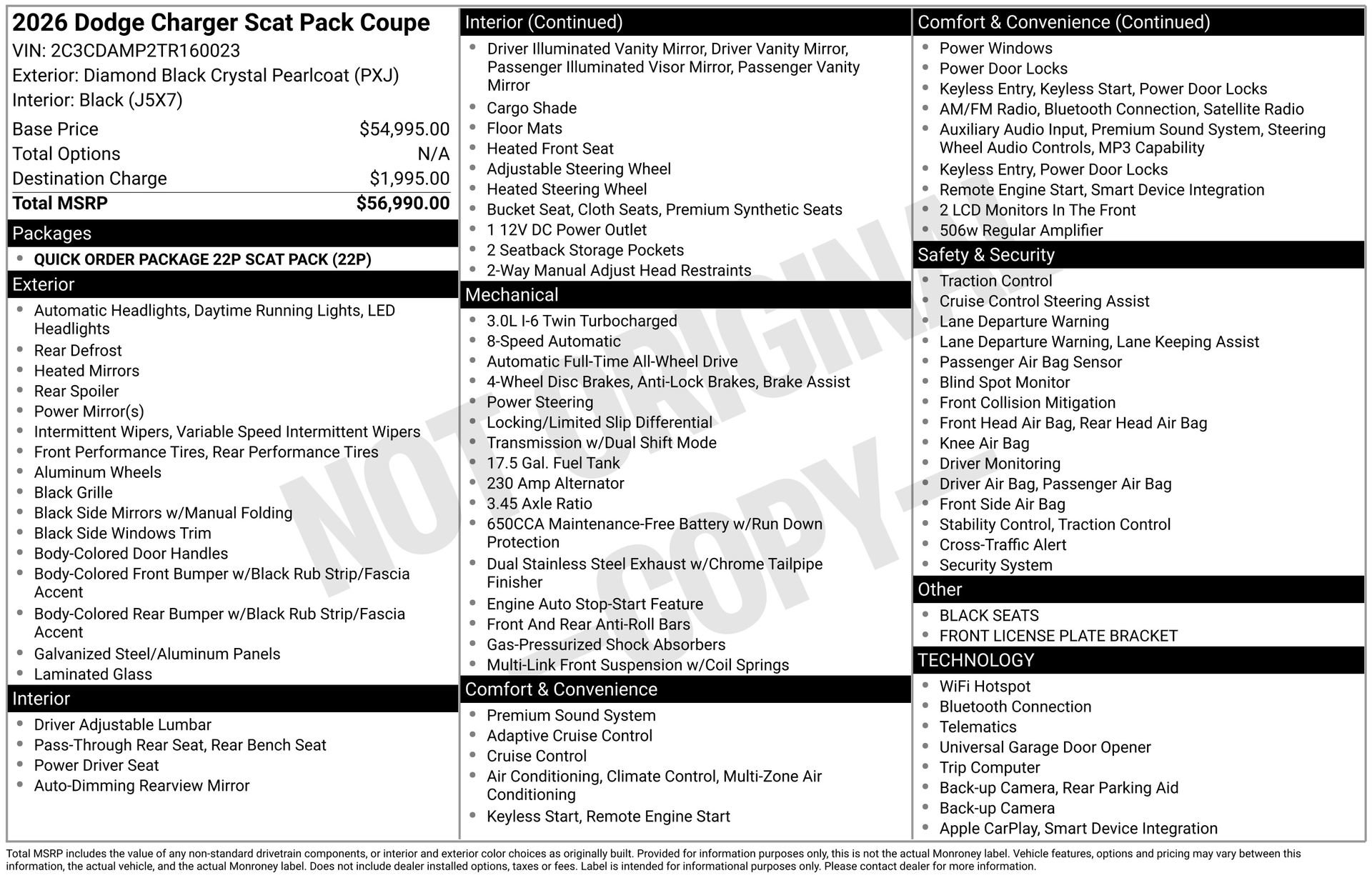 New 2026 Dodge Charger Scat Pack image 3