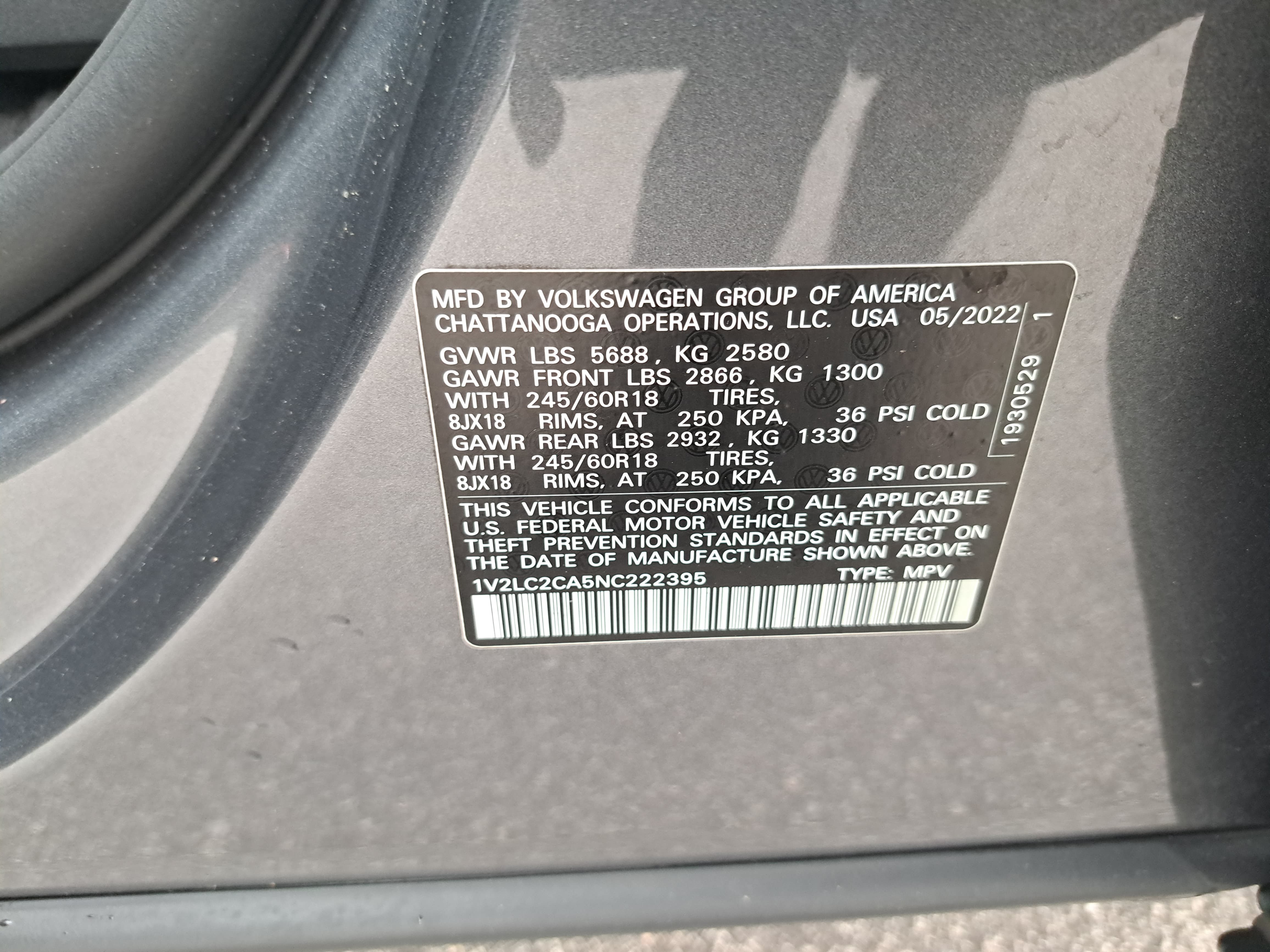 Used 2022 Volkswagen Atlas Cross Sport SE AWD/4WD image 32