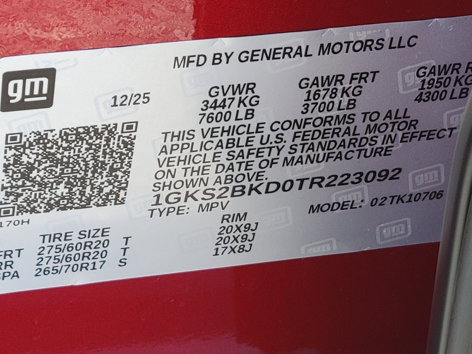 New 2026 GMC Yukon Elevation AWD/4WD image 12