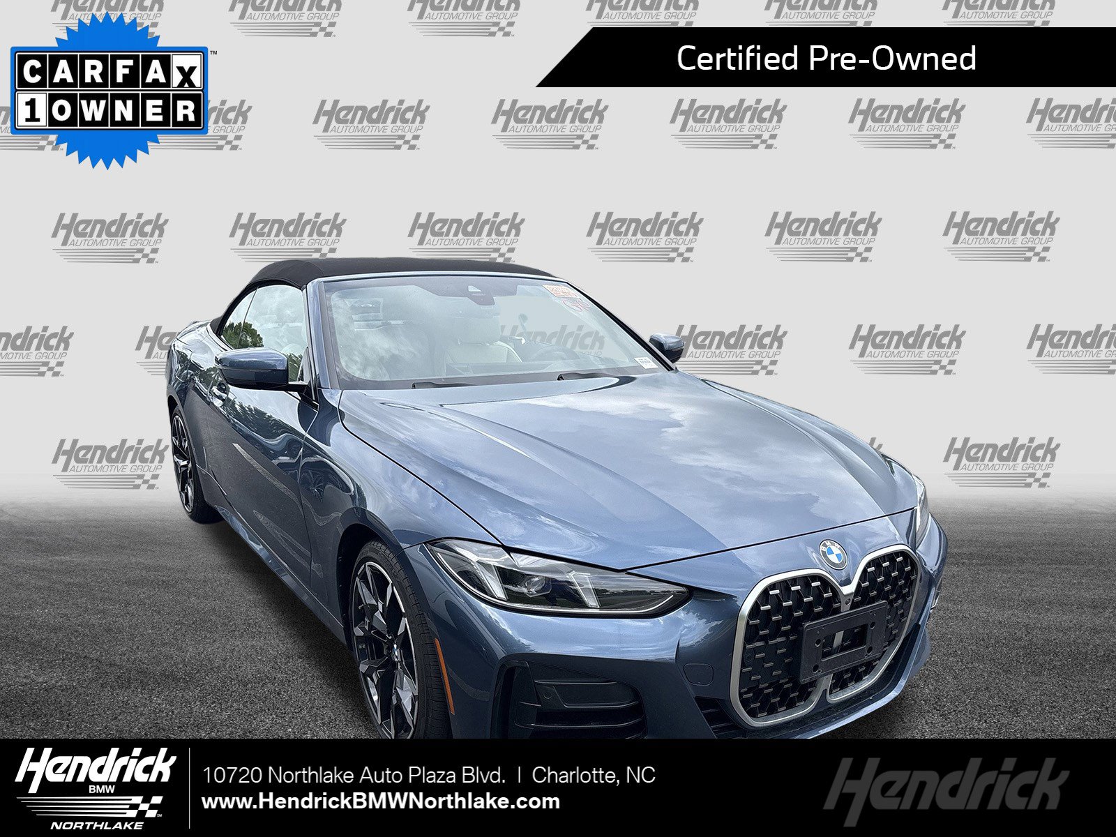 Certified 2026 BMW 430i xDrive Convertible w/ M Sport Package AWD/4WD image 1