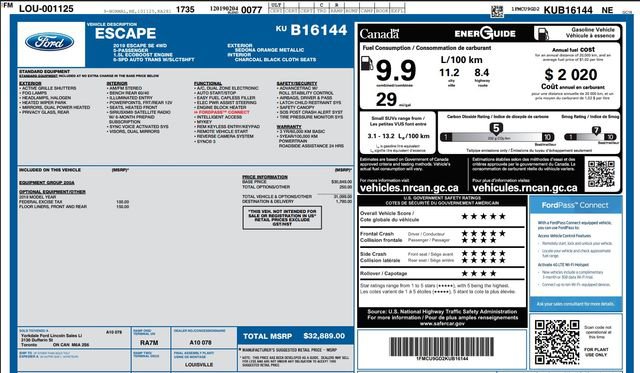 Used 2019 Ford Escape SE image 5