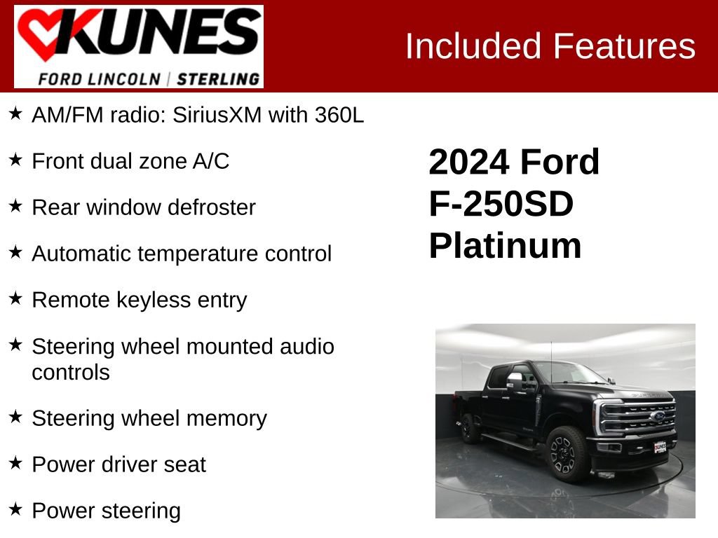 Used 2024 Ford F250 Platinum AWD/4WD image 3