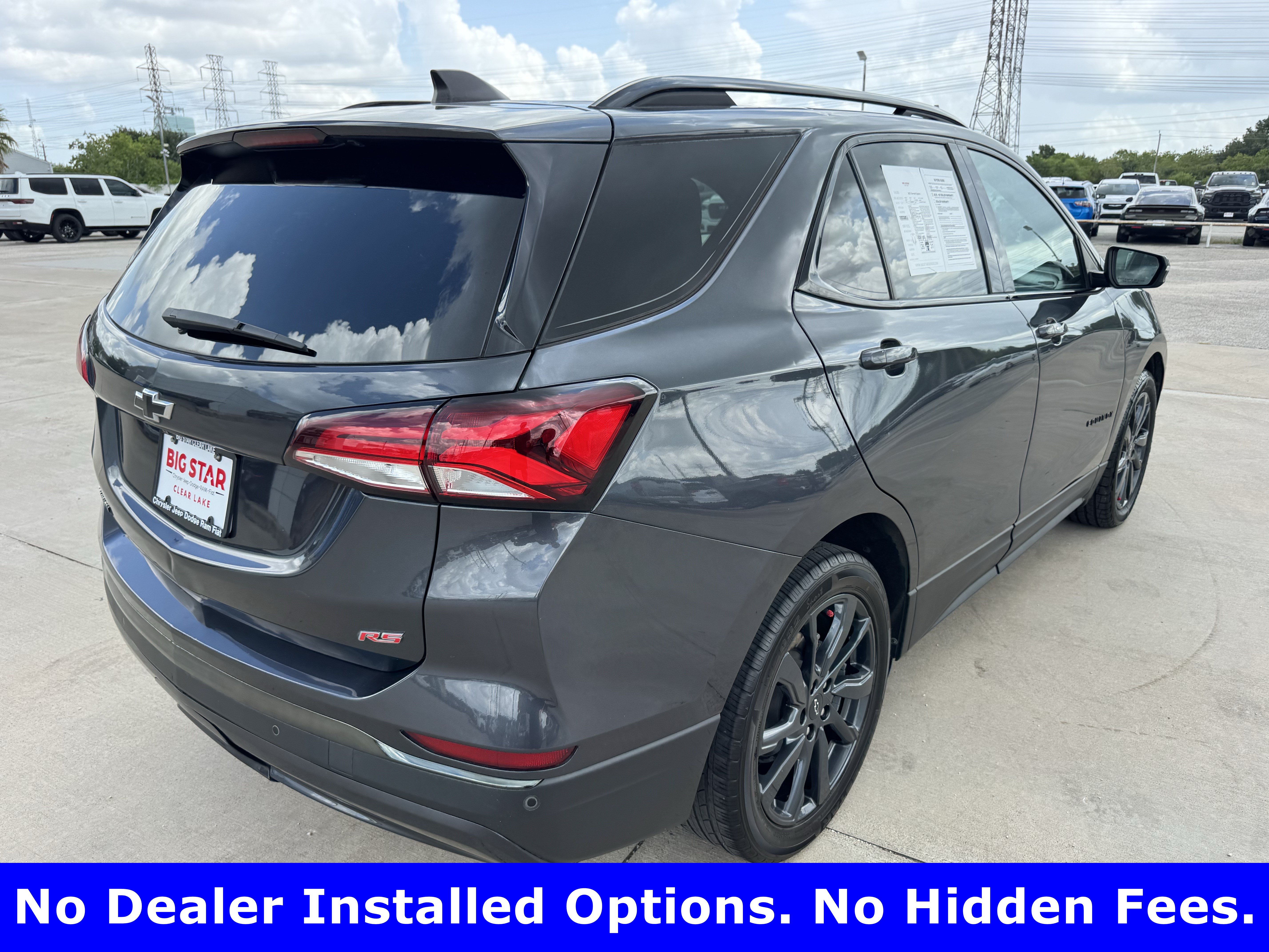 Used 2022 Chevrolet Equinox RS w/ RS Leather Package FWD image 8