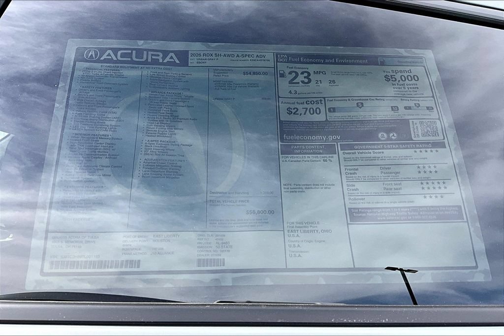 New 2026 Acura RDX A-Spec w/ Advance Package AWD/4WD image 42