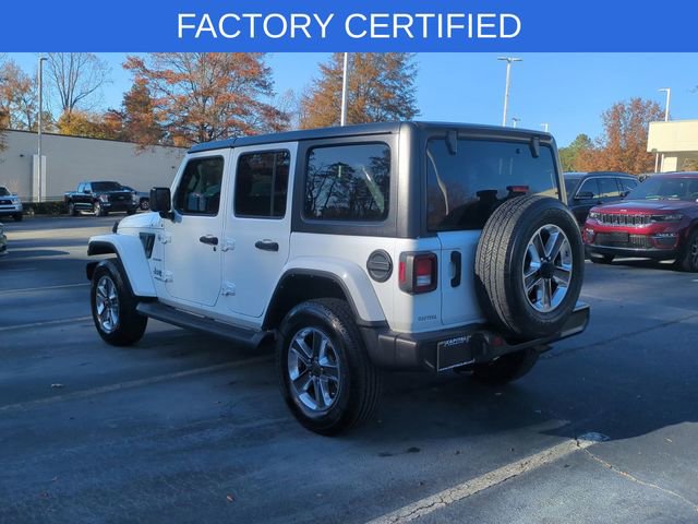 Certified 2021 Jeep Wrangler Unlimited Sahara image 3