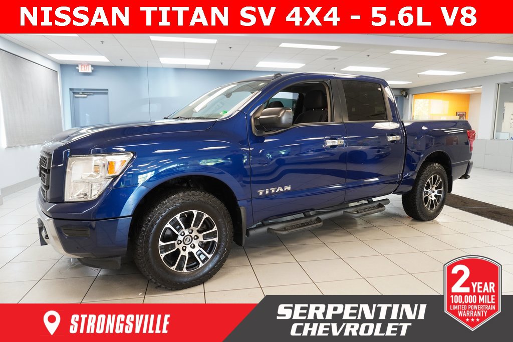 Used 2021 Nissan Titan SV w/ SV Convenience Package