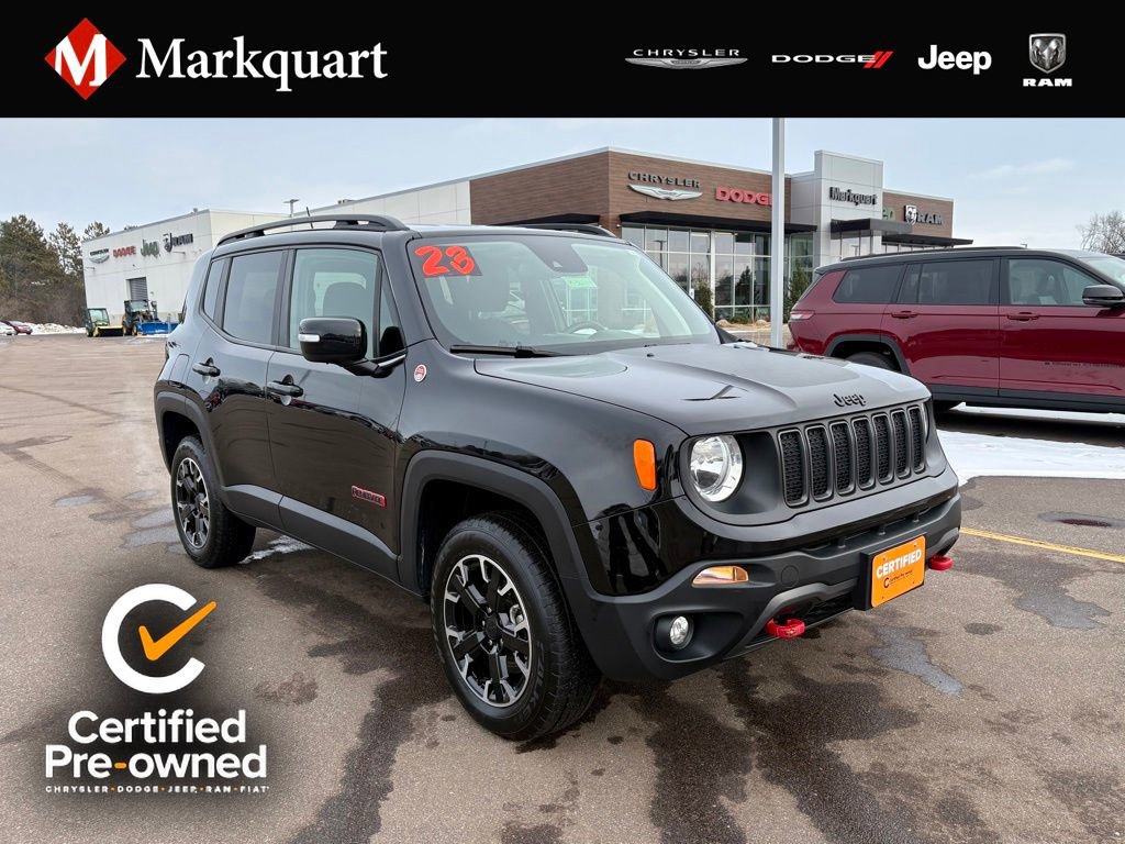 Certified 2023 Jeep Renegade Trailhawk AWD/4WD image 1