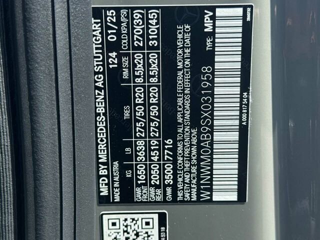 New 2025 Mercedes-Benz G 580 w/ EQ Technology image 29