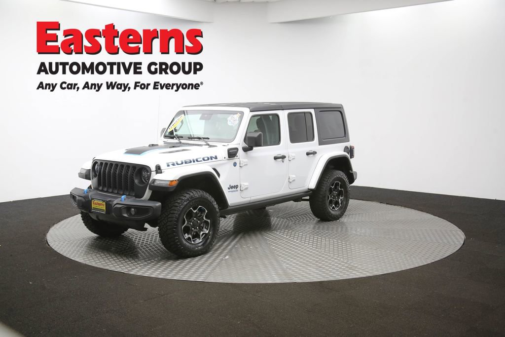Used 2022 Jeep Wrangler Unlimited Rubicon 4xe w/ Cold Weather Group AWD/4WD image 56