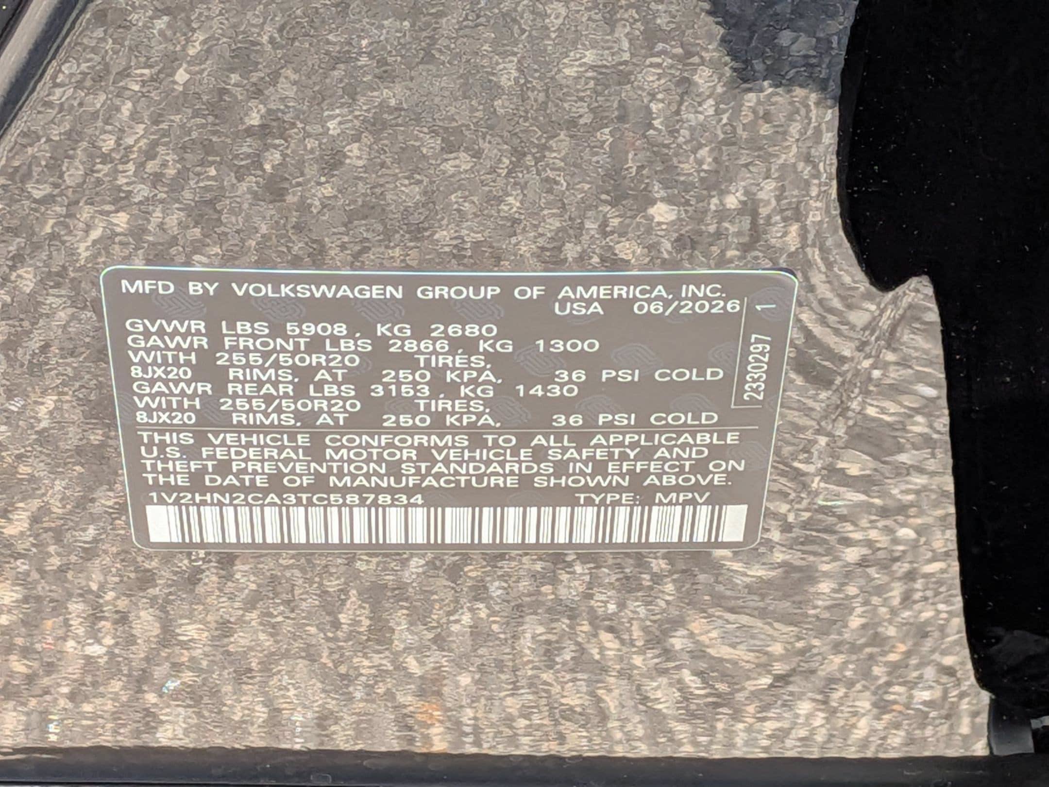 New 2026 Volkswagen Atlas SE AWD/4WD image 39