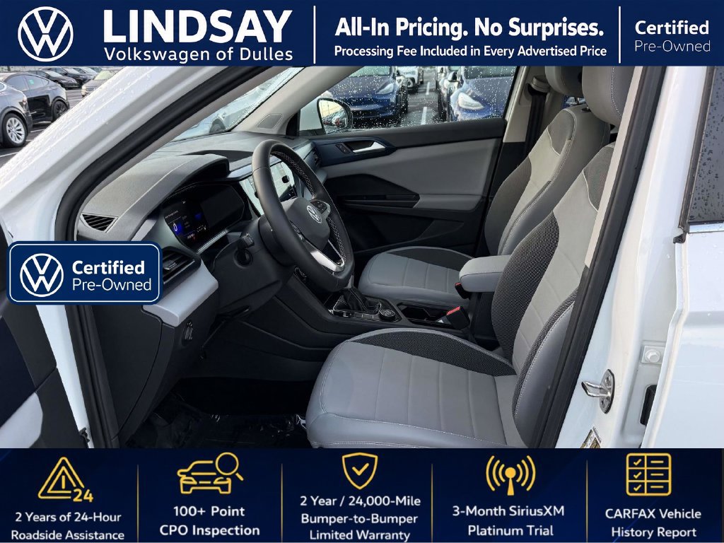 Used 2023 Volkswagen Taos SE w/ Panoramic Sunroof Package AWD/4WD image 12