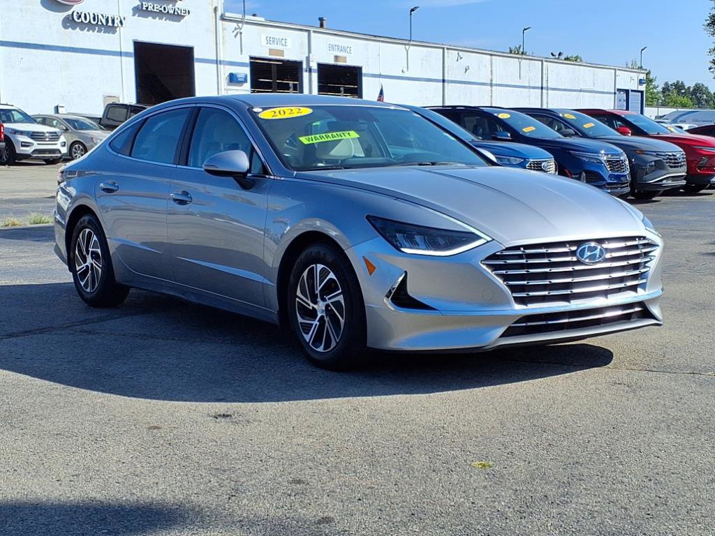 Used 2022 Hyundai Sonata Blue