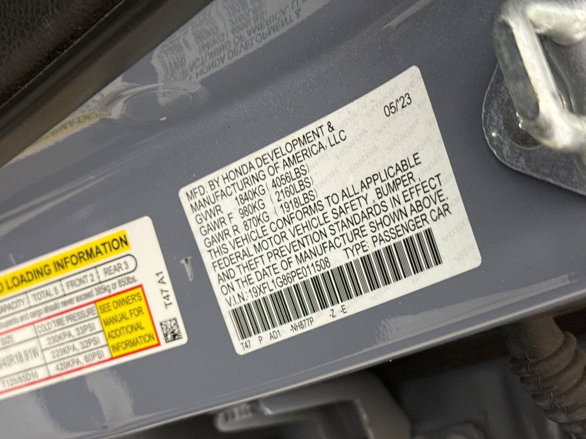 Used 2023 Honda Civic Sport Touring image 11