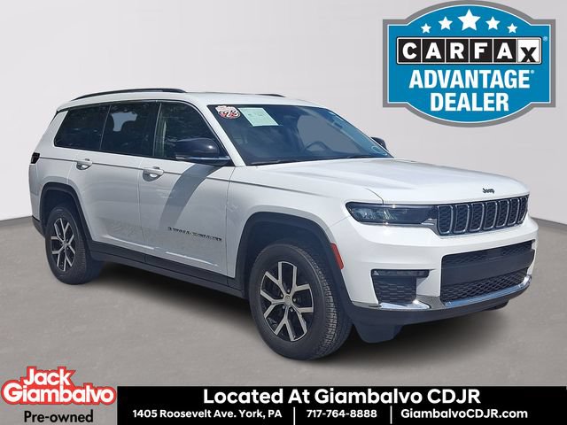 Certified 2023 Jeep Grand Cherokee L Limited w/ Trailer Tow Group (B) AWD/4WD video 1