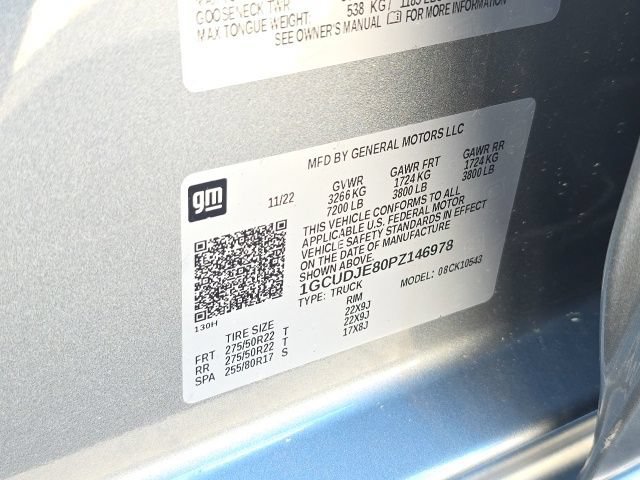 Used 2023 Chevrolet Silverado 1500 High Country AWD/4WD image 37
