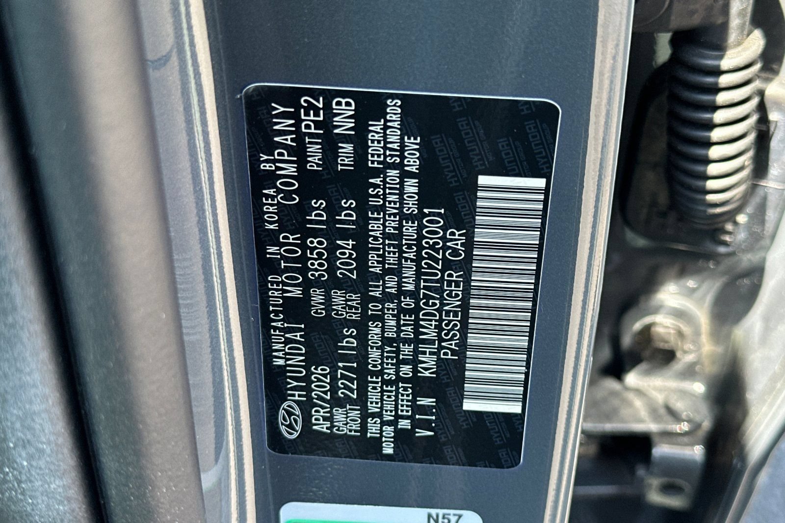 New 2026 Hyundai Elantra Sport FWD image 24