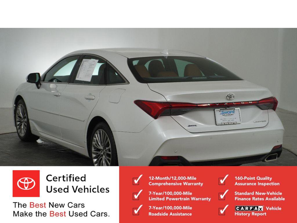 Certified 2019 Toyota Avalon Limited w/ Advanced Safety Package image 5