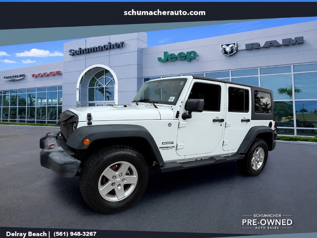 Used 2014 Jeep Wrangler Unlimited Sport w/ Quick Order Package 24S AWD/4WD image 3