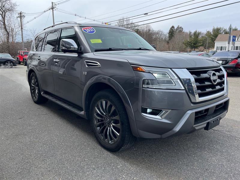 Used 2021 Nissan Armada Platinum w/ Captain's Chairs Package image 4