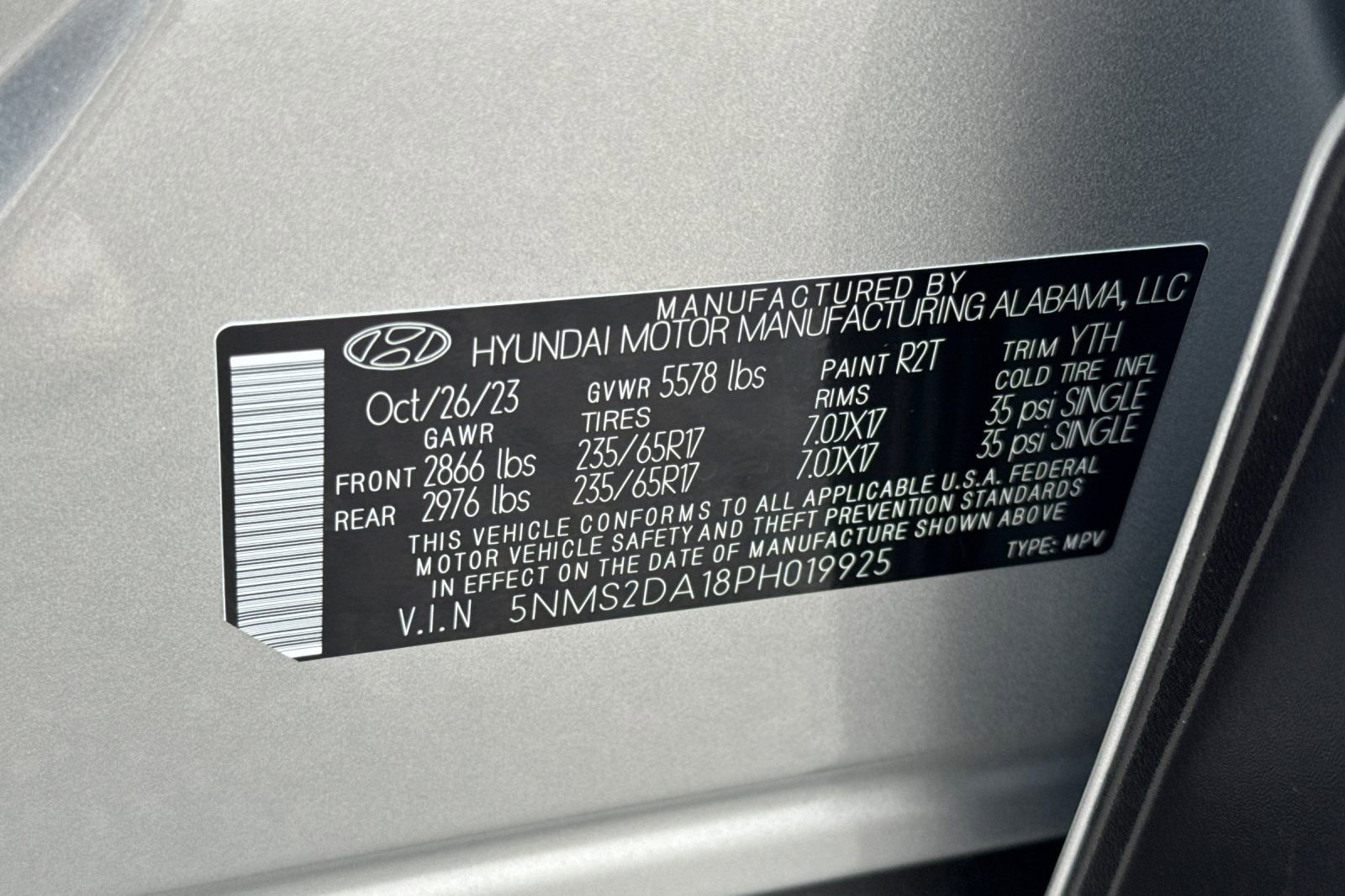 Used 2023 Hyundai Santa Fe Blue AWD/4WD image 35