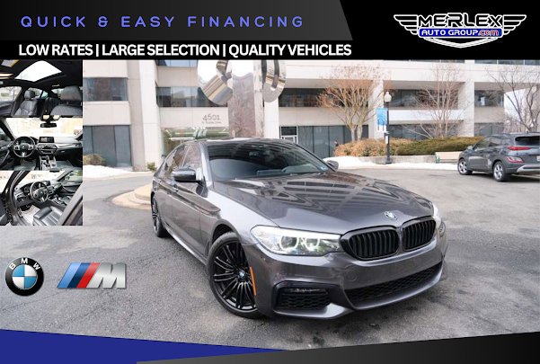 Used 2020 BMW 540i xDrive xDrive M SPORT LINE w/ M Sport Package AWD/4WD image 1