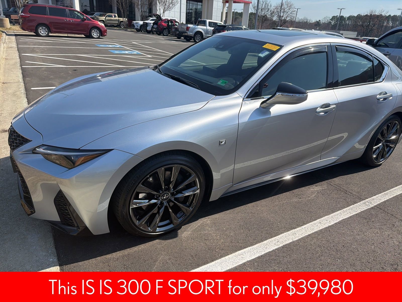 Used 2024 Lexus IS 300 F Sport w/ Accessory Package image 6