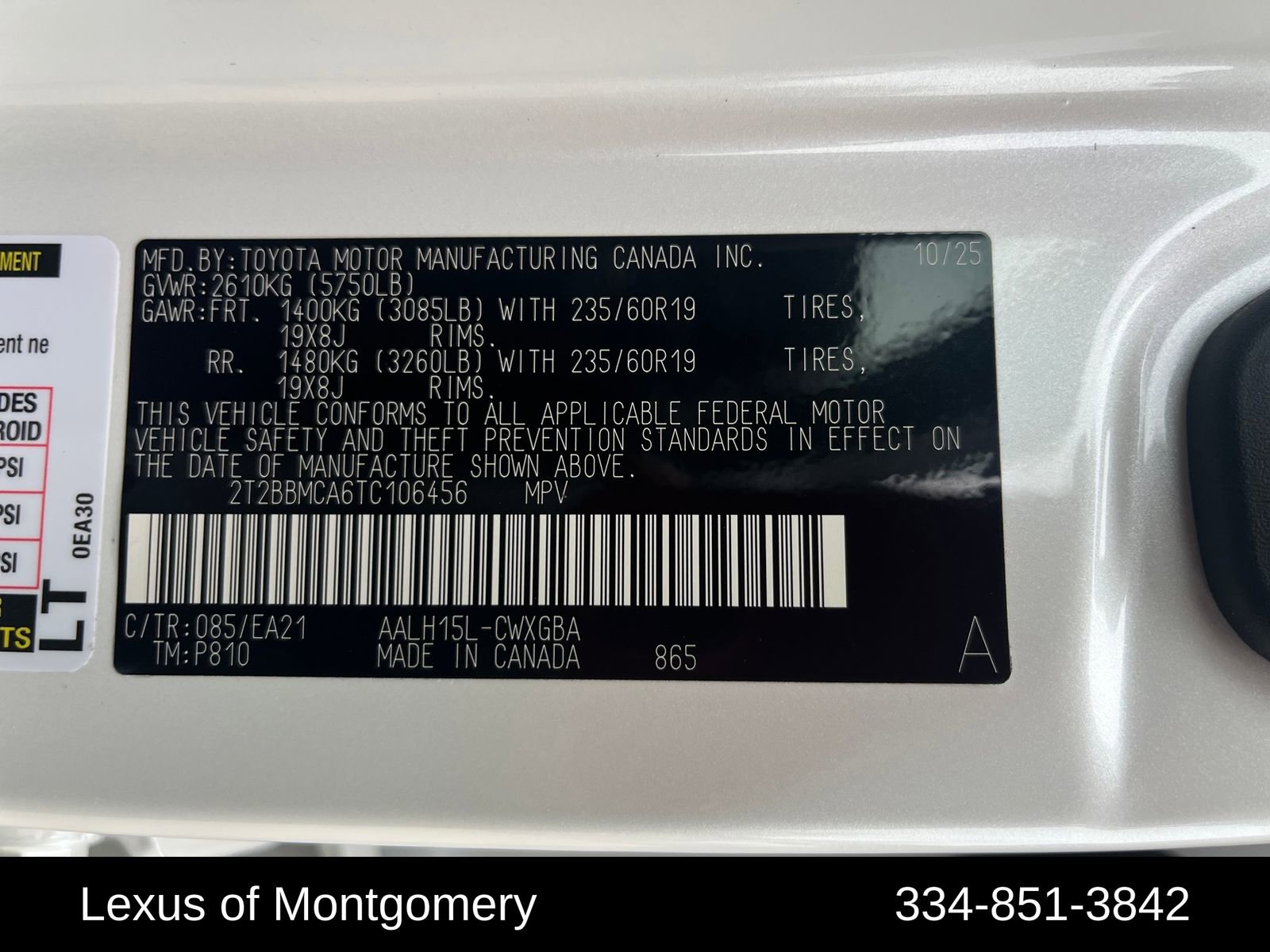 New 2026 Lexus RX 350h image 30