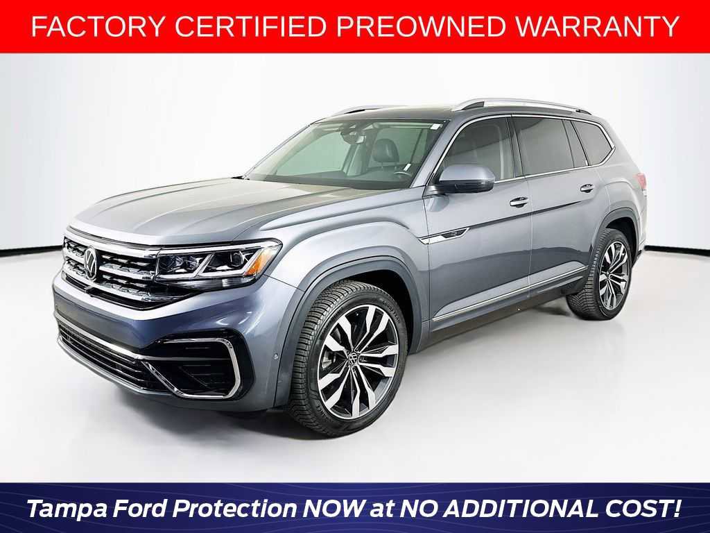 Used 2021 Volkswagen Atlas SEL Premium AWD/4WD image 1