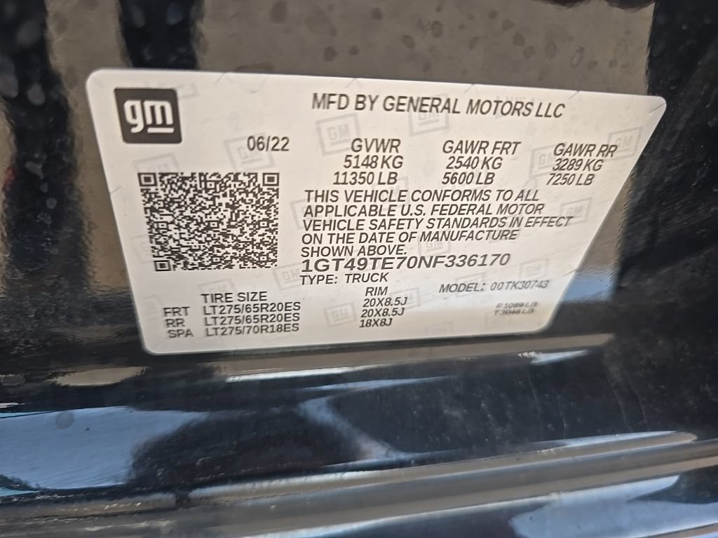 Used 2022 GMC Sierra 3500 SLE w/ SLE Convenience Package AWD/4WD image 13