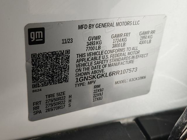 Certified 2024 Chevrolet Suburban High Country AWD/4WD image 34