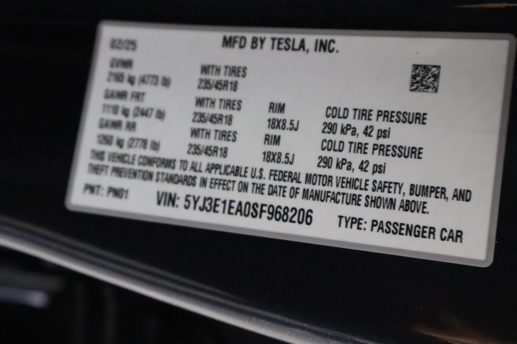 Used 2025 Tesla Model 3 Long Range image 40