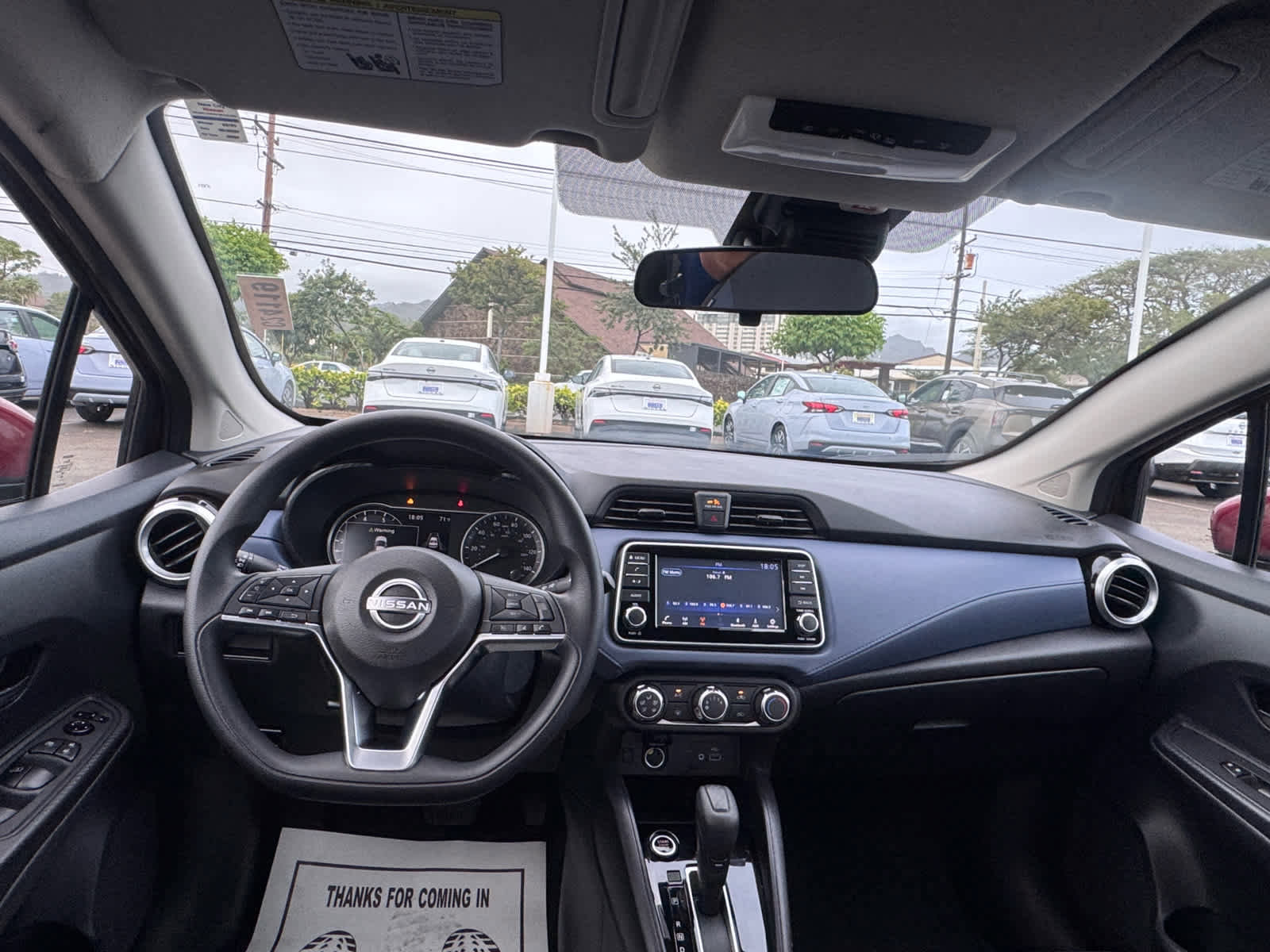 Used 2024 Nissan Versa SV w/ Trunk Package image 9