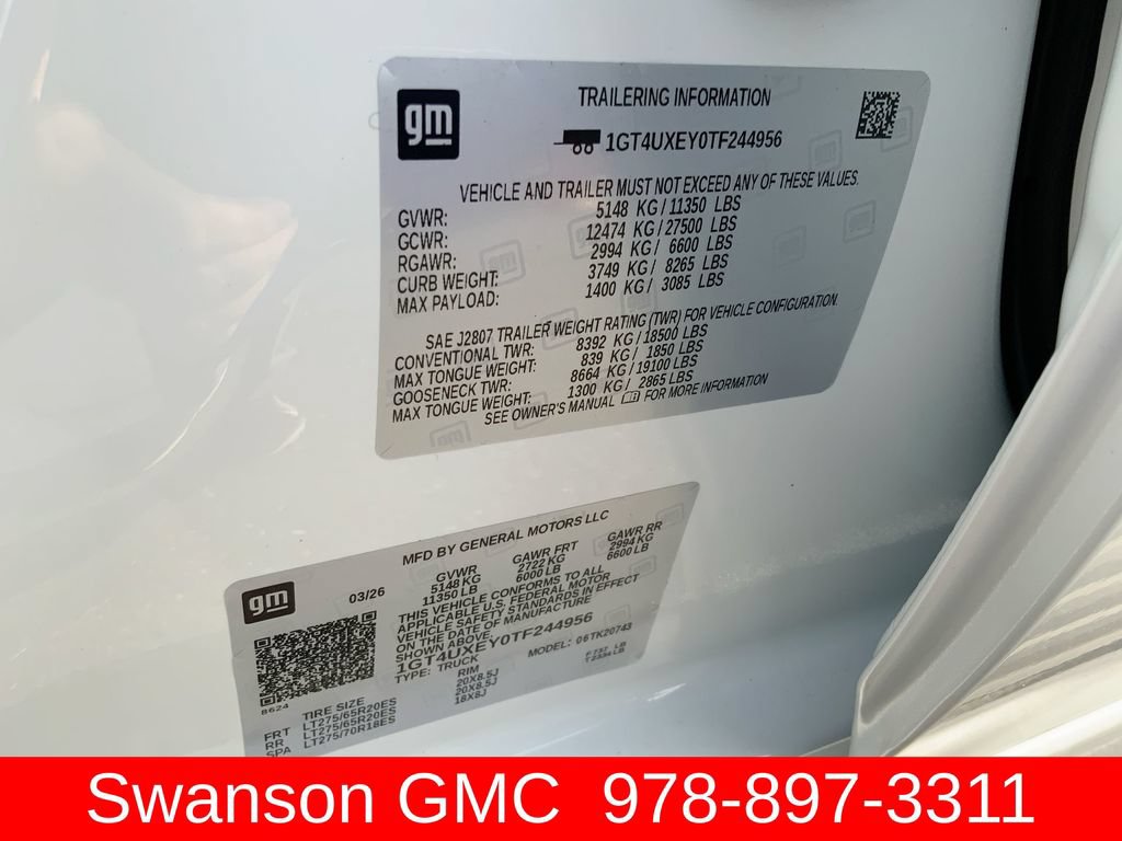New 2026 GMC Sierra 2500 Denali Ultimate w/ Snow Plow Prep/Camper Package AWD/4WD image 34
